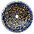 Talavera Round Vessel Sink Donut Cielo de Noche